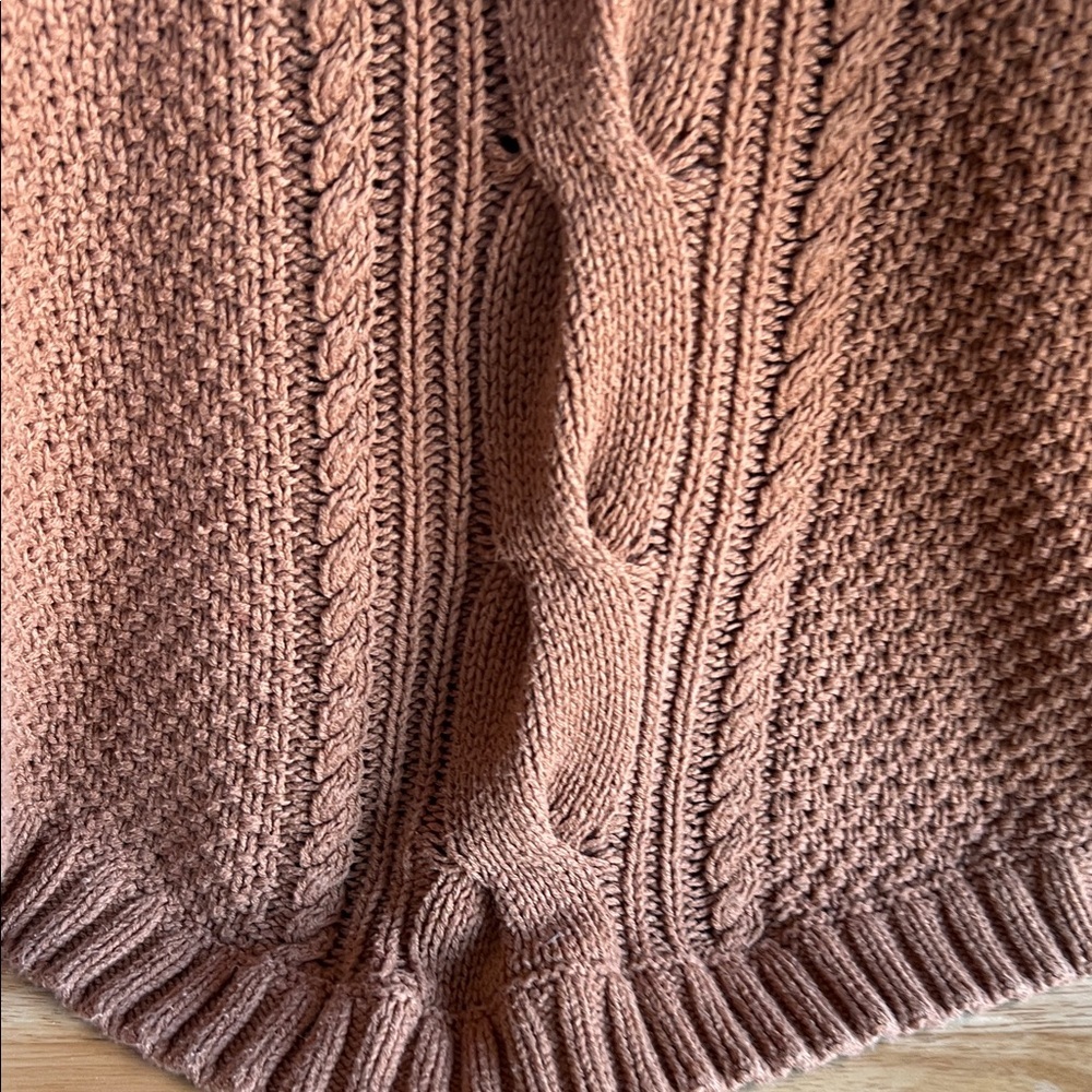 EXPRESS Cozy Brown Turtleneck Sweater - Picture 10 of 12